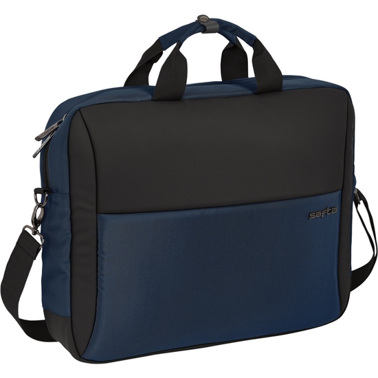 MALETIN PORTATIL 15,6"+TABLET+USB SAFTA SAFTA BUSINESS "DARK BLUE" image 0