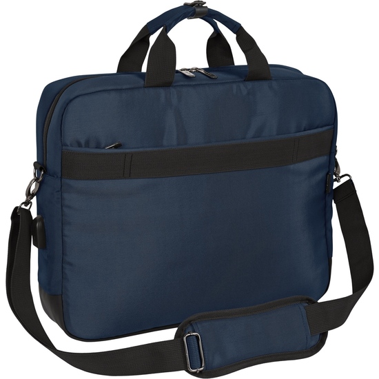 MALETIN PORTATIL 15,6"+TABLET+USB SAFTA SAFTA BUSINESS "DARK BLUE" image 1