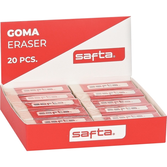 EXPOSITOR 20 PCS. GOMA PVC SAFTA image 0