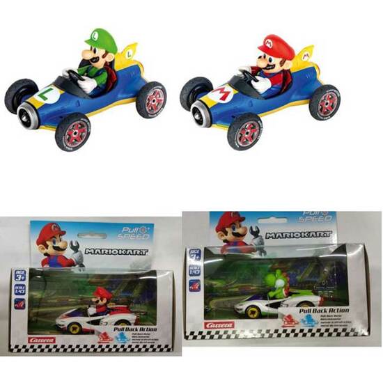 COCHE PULL & SPEED MARIO KART 1:43 image 0