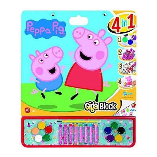 GIGA BLOCK 4 EN 1 PEPPA PIG image 0