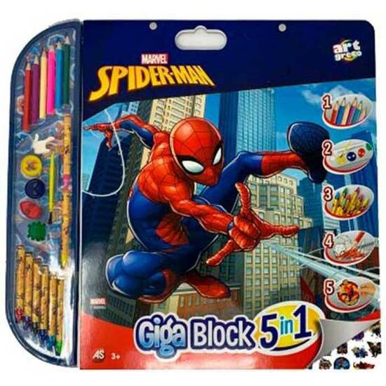 GIGA BLOCK 4 EN 1 SPIDER-MAN image 0