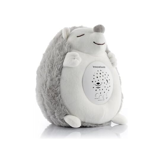 ERIZO DE PELUCHE CON RUIDO BLANCO Y PROYECTOR QUITAMIEDOS SPIKEY INNOVAGOODS image 0