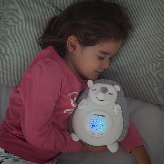 ERIZO DE PELUCHE CON RUIDO BLANCO Y PROYECTOR QUITAMIEDOS SPIKEY INNOVAGOODS image 2