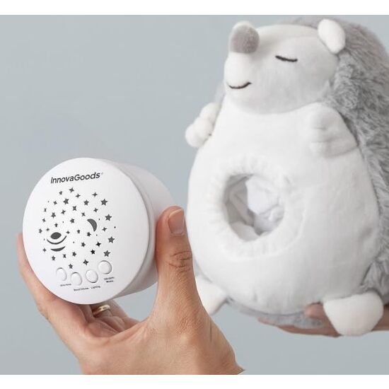 ERIZO DE PELUCHE CON RUIDO BLANCO Y PROYECTOR QUITAMIEDOS SPIKEY INNOVAGOODS image 4