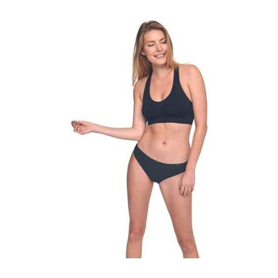 PACK 2 BIKINIS ENCAJE CINTURA PIEL - VERDE image 0