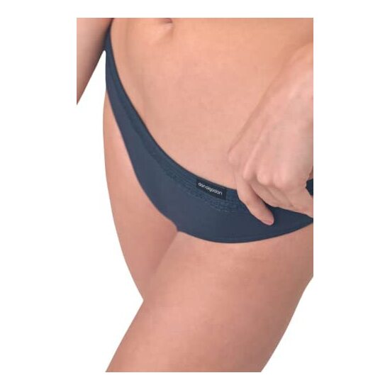PACK 2 BIKINIS ENCAJE CINTURA BLANCO - AZUL ÍNDIGO image 0