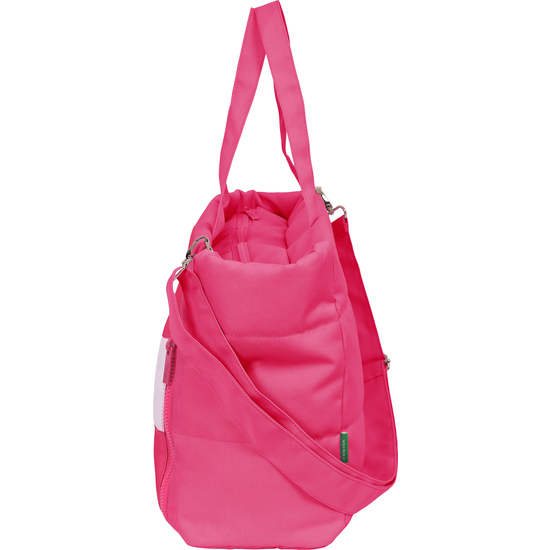 BOLSO CON BOLSILLO PARA PORTATIL 14,1 BENETTON "RASPBERRY" image 2