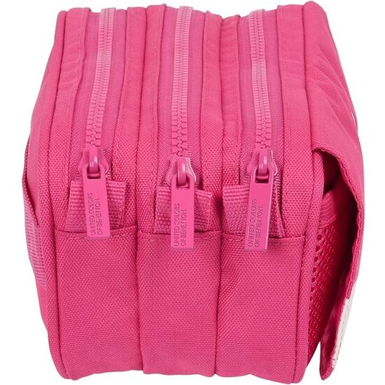 PORTATODO TRIPLE BIG BENETTON "RASPBERRY" image 3