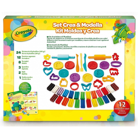 SET CREA-MOLDEA CRAYOLA 50 PZAS 39X30 image 2