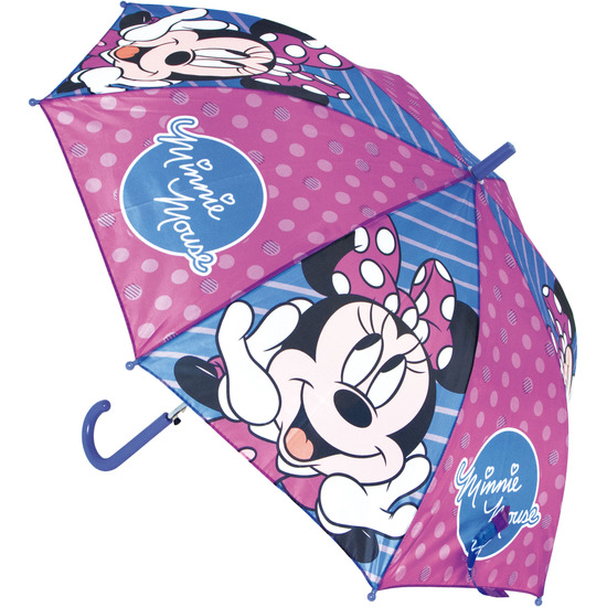 PARAGUAS AUTOMATICO 48CM MINNIE MOUSE "LUCKY" image 0