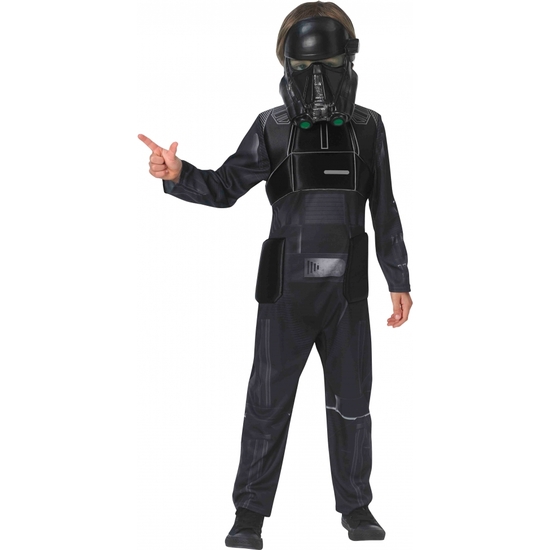 STAR WARS DISFRAZ DEATH TROOPER 5-7 AÑOS image 0