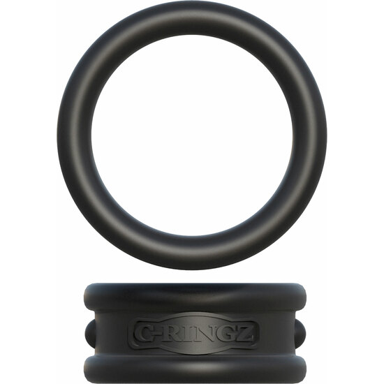 MAX WIDTH SILICONE RINGS BLACK image 2