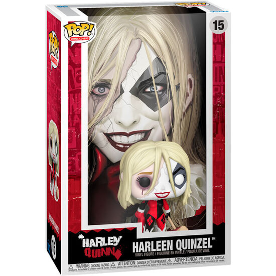 FIGURA POP COMIC COVER DC COMIC HARLEY QUINN HARLEEN QUINZEL image 0