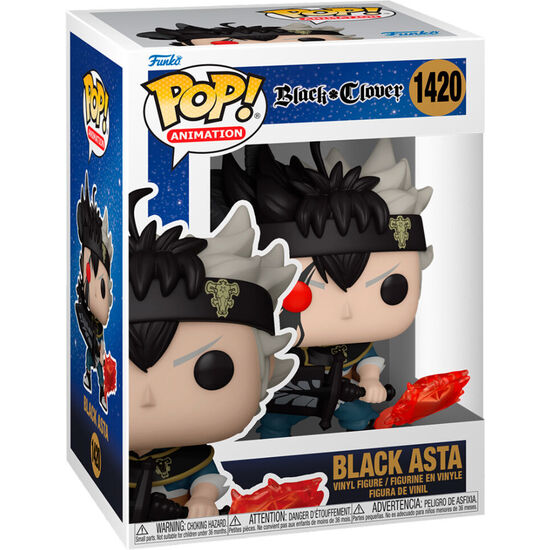 FIGURA POP BLACK CLOVER BLACK ASTA image 1