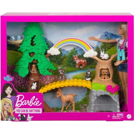 BARBIE MUÑECA SET EXPLORADORA NATURALEZA image 1