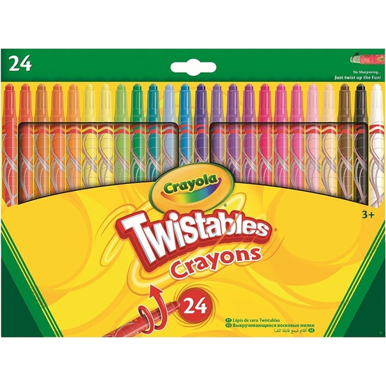 CRAYOLA SET 24 CERAS DE COLORES TWISTABLES image 0