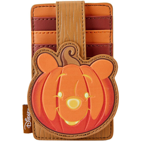 TARJETERO PUMPKIN WINNIE THE POOH DISNEY LOUNGEFLY image 0