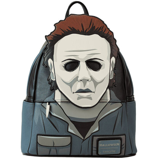 MOCHILA MICHAEL MYERS MASK COSPLAY HALLOWEEN LOUNGEFLY 26CM image 0