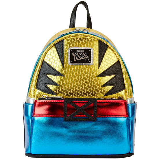 MOCHILA METALLIC WOLVERINE X-MEN MARVEL LOUNGEFLY 26CM image 0