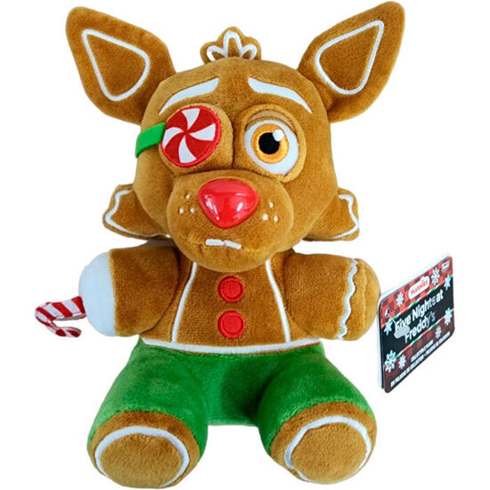 PELUCHE HOLIDAY FOXY FIVE NIGHTS AT FREDDY 17,5CM image 0