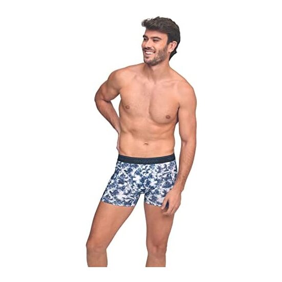 PACK 12 BOXERS ESTAMPADO DIGITAL SURTIDO NEGRO VERDE / NEGRO ESTAMPADO / NEGRO GRIS / AZUL ESTAMPADO / NEGRO AZUL / VERDE ESTAMPADO image 4