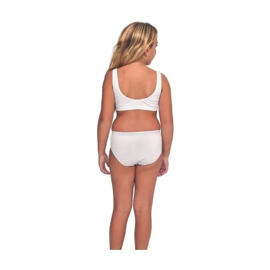 PACK 2 BRAGUITAS BLANCAS NIÑA BLANCO image 3