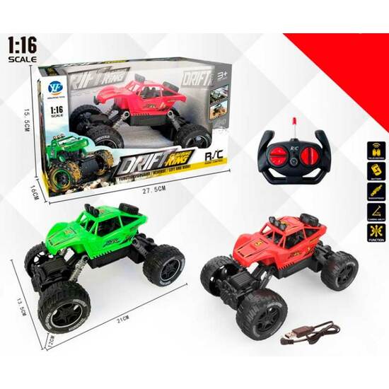 COCHE BUGGY DRIFT MAX R/C 1:16 image 0