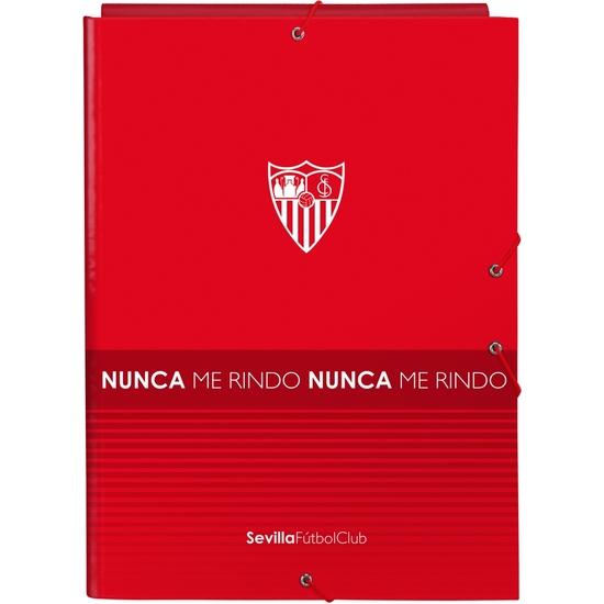 CARPETA FOLIO 3 SOLAPAS SEVILLA FC CORPORATIVA image 0