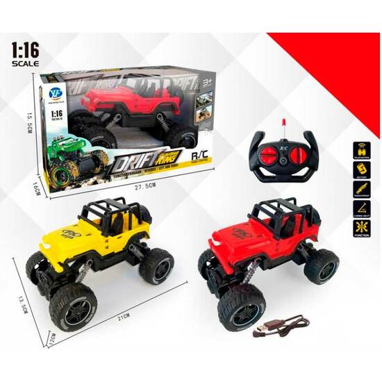 COCHE BUGGY DRIFT FX SPEED R/C 1:16 image 1