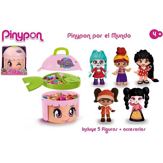 PINYPON DEL MUNDO C/5 FIGURAS image 0