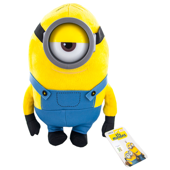 PELUCHE MINIONS STUART 28 CM image 0