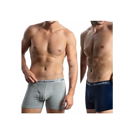 PACK 2 BOXERS CABALLERO GRIS/MARINO image 0