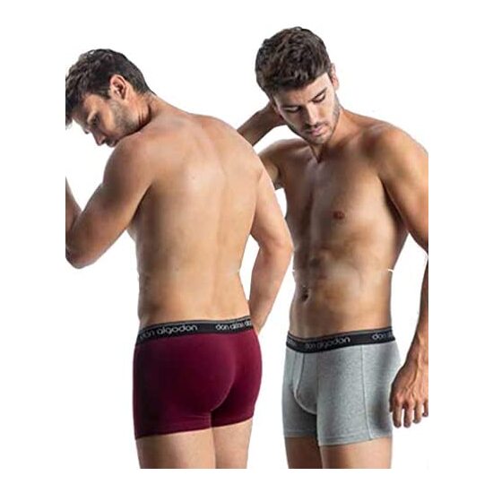 PACK 2 BOXERS CABALLERO GRANATE/GRIS image 0