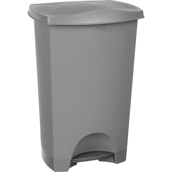 CUBO DE BASURA 42L GRIS image 0