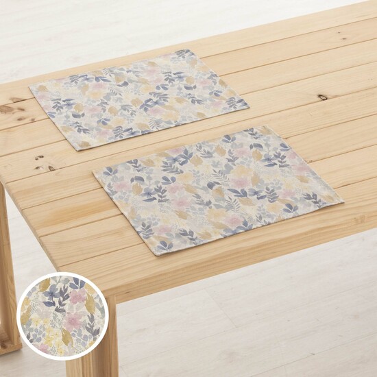 PACK 2 UNIDADES MANTEL INDIVIDUAL LINO 0120-274 image 0