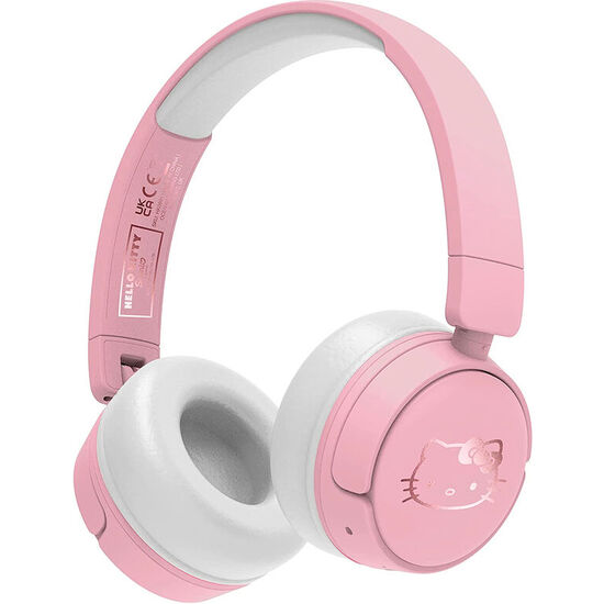 AURICULARES INALAMBRICOS INFANTILES ROSE GOLD HELLO KITTY image 0