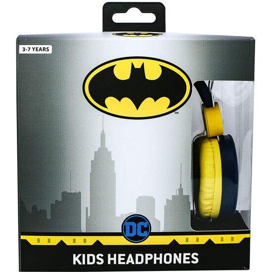 AURICULARES INFANTILES LOGO BATMAN DC COMICS image 2