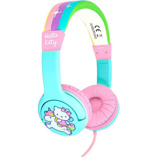 AURICULARES INFANTILES UNICORN HELLO KITTY image 0