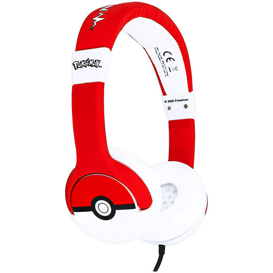 AURICULARES INFANTILES POKEBALL POKEMON image 0