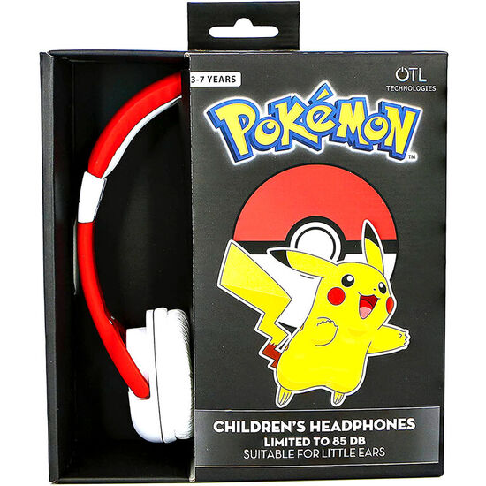 AURICULARES INFANTILES POKEBALL POKEMON image 2