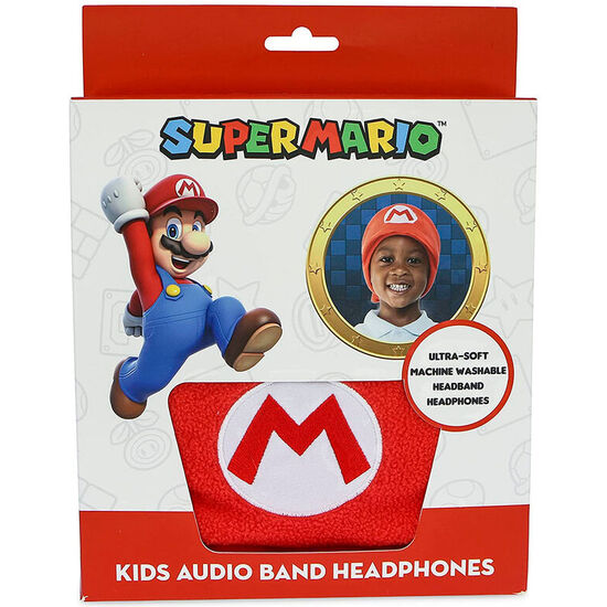 AURICULARES DIADEMA INFANTILES SUPER MARIO BROS image 1