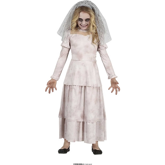 DISFRAZ NOVIA FANTASMA 5-6 AÑOS image 0