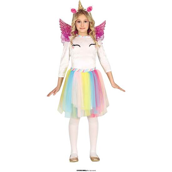 DISFRAZ UNICORNIO ARCOIRIS 3-4 AÑOS image 0
