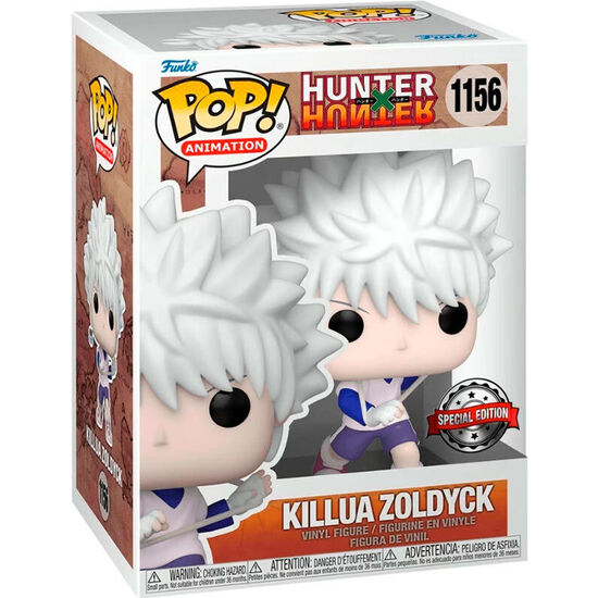 FIGURA POP HUNTER X HUNTER KILLUA ZOLDYCK EXCLUSIVE image 1