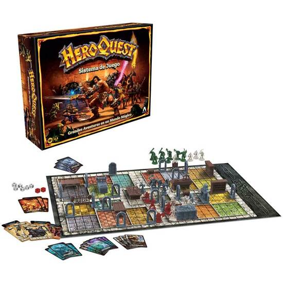 HEROQUEST SISTEMA DE JUEGO image 1