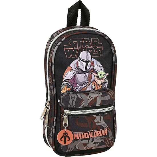 PLUMIER MOCHILA C/4 PORT.VACIO THE MANDALORIAN "THE GUILD" image 0