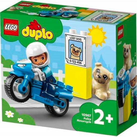 MOTO DE POLICIA LEGO DUPLO image 0