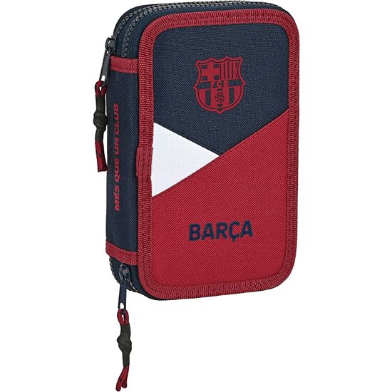 PLUMIER DOBLE PQÑO 28 PCS F.C.BARCELONA "CORPORATIVA" image 0