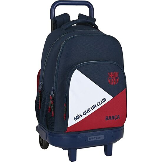 MOCHILA GDE. C/RUEDAS COMPACT EXTRAIBLE F.C.BARCELONA "CORPORATIVA" image 0